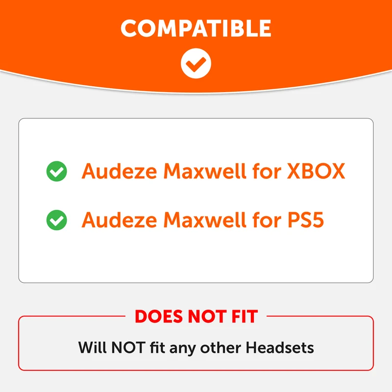 Wicked Cushions WC Silicone HeadbandZ for Audeze Maxwell V2 (90s Black, Emerald Tide, The Simulation)