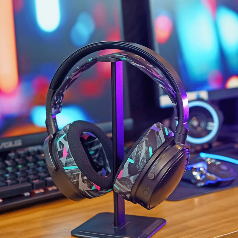 Wicked Cushions WC Silicone HeadbandZ for Audeze Maxwell V2 (90s Black, Emerald Tide, The Simulation)