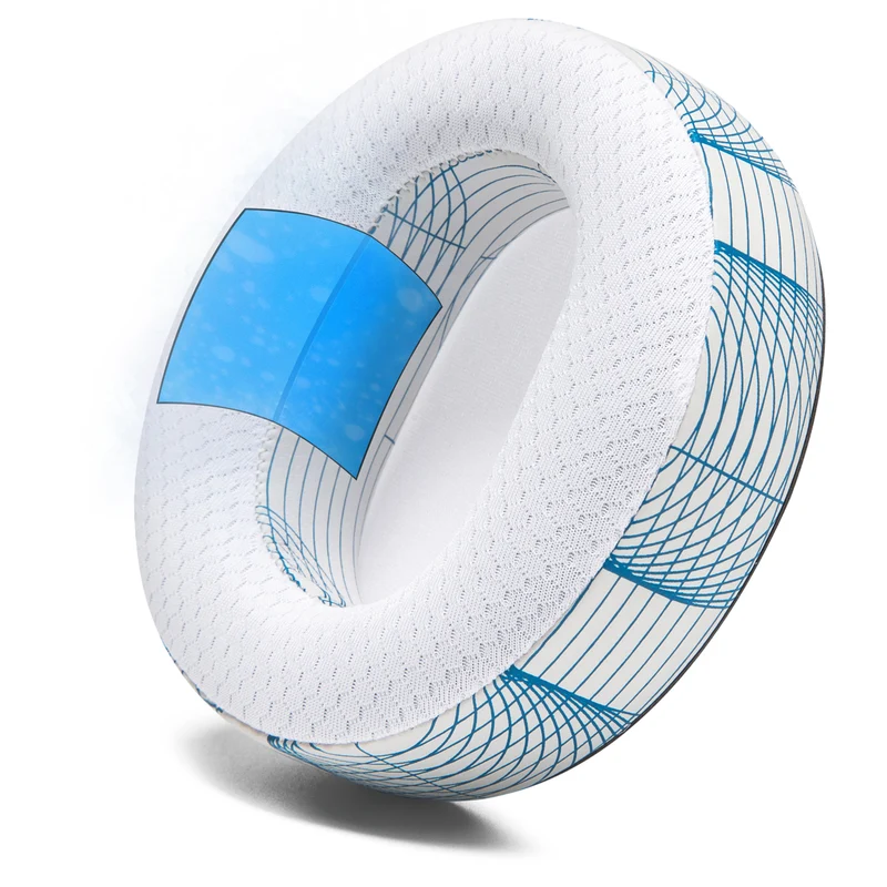 Wicked Cushions WC FreeZe - Hybrid Cooling Gel Earpads for Audeze Maxwell (Emerald Tide, Ivory Tide, The Simulation, Kinetic Wave)