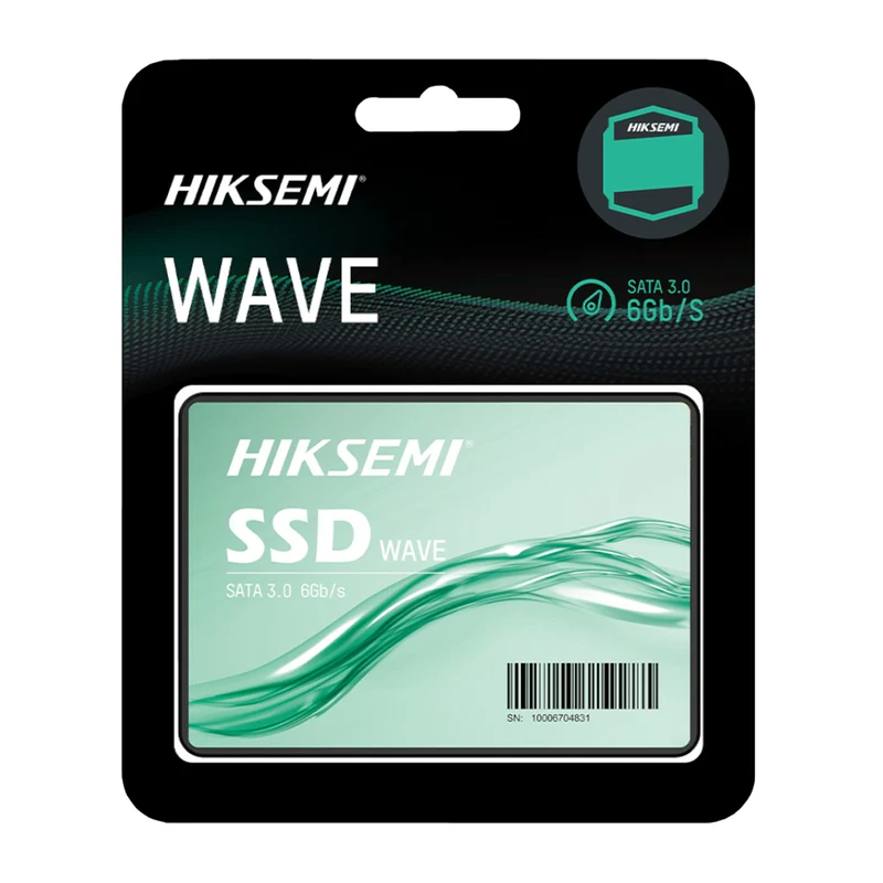 Hiksemi Wave(S) SATA 3.0 6Gb/s SSD (256GB, 512GB, 2048GB)