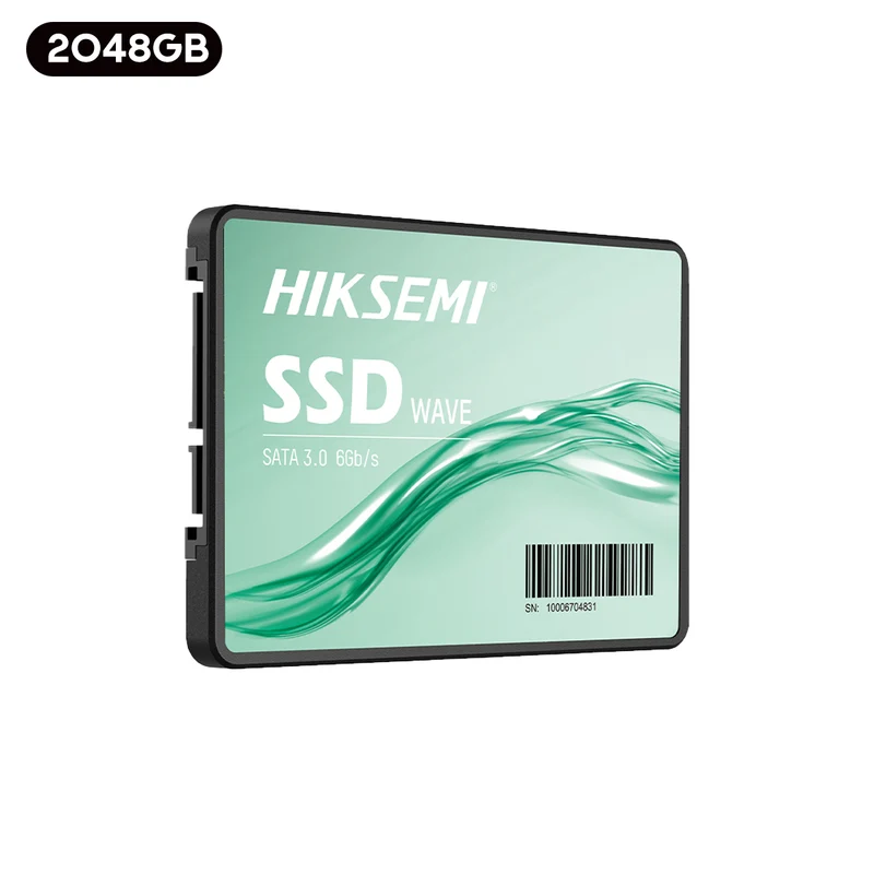 Hiksemi Wave(S) SATA 3.0 6Gb/s SSD (256GB, 512GB, 2048GB)