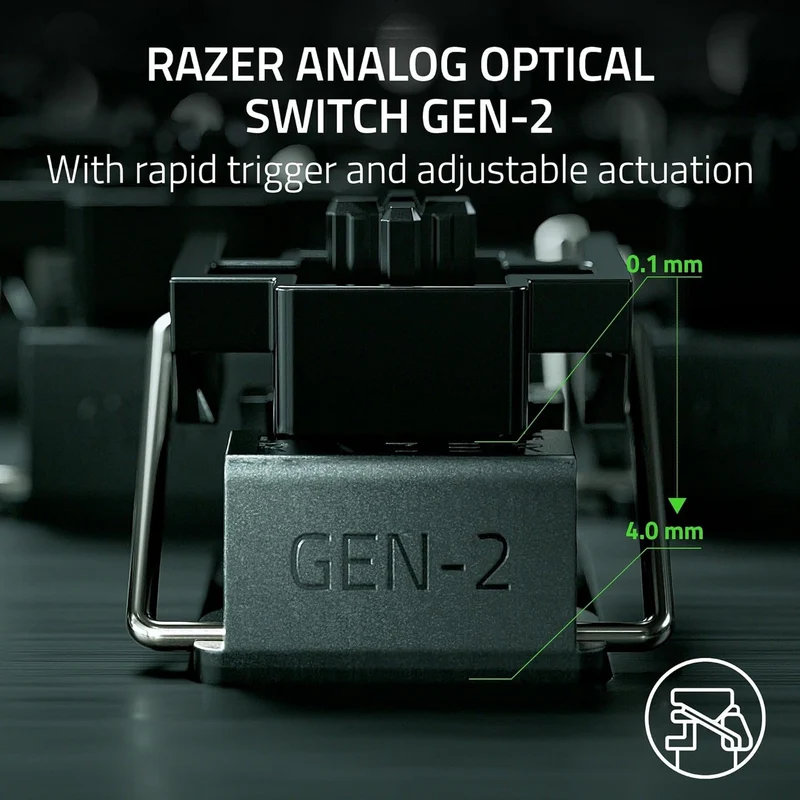 Razer Huntsman V3 Pro Tenkeyless Analog Optical Esports Keyboard (Counter-Strike 2 Ed.)