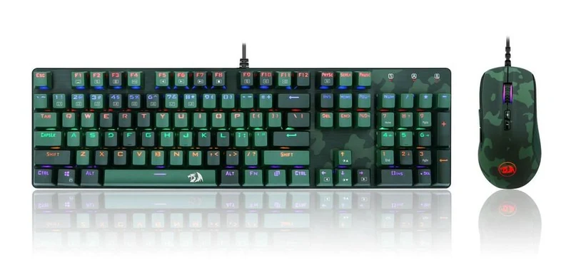 Redragon Mechanical Gaming Keyboard/Mouse 2 In 1 Set (ST-01)