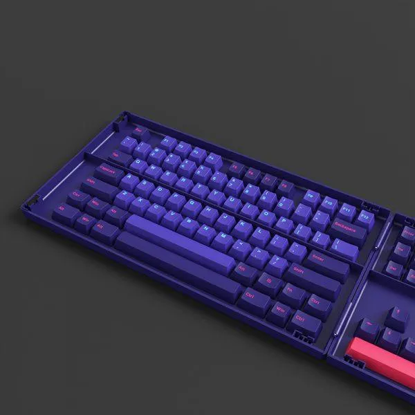 Akko Neon PBT Full Keycaps Set (ASA/Cherry) 157 Keys