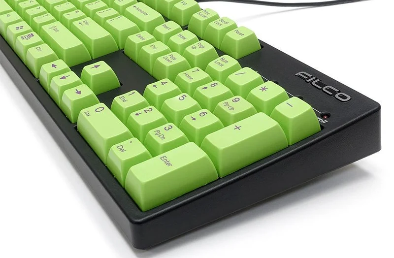 Filco Majestouch 2 Double-Shot Keycap Set (Green) (SPKCS104G2)