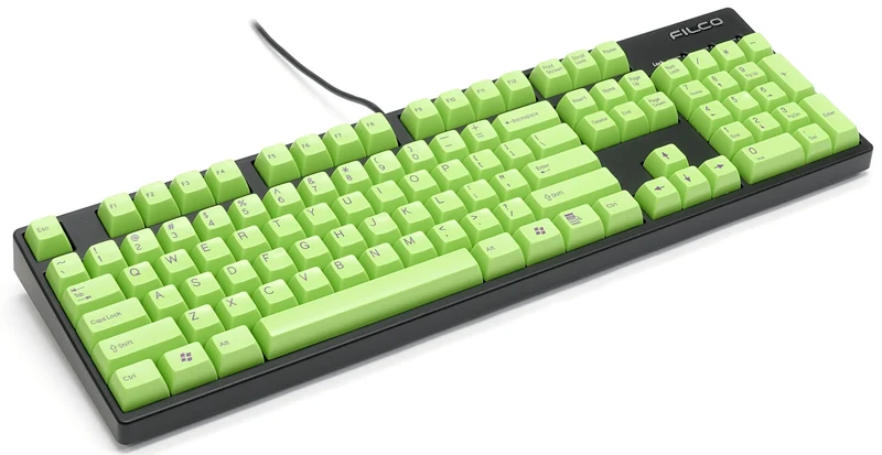 Filco Majestouch 2 Double-Shot Keycap Set (Green) (SPKCS104G2)