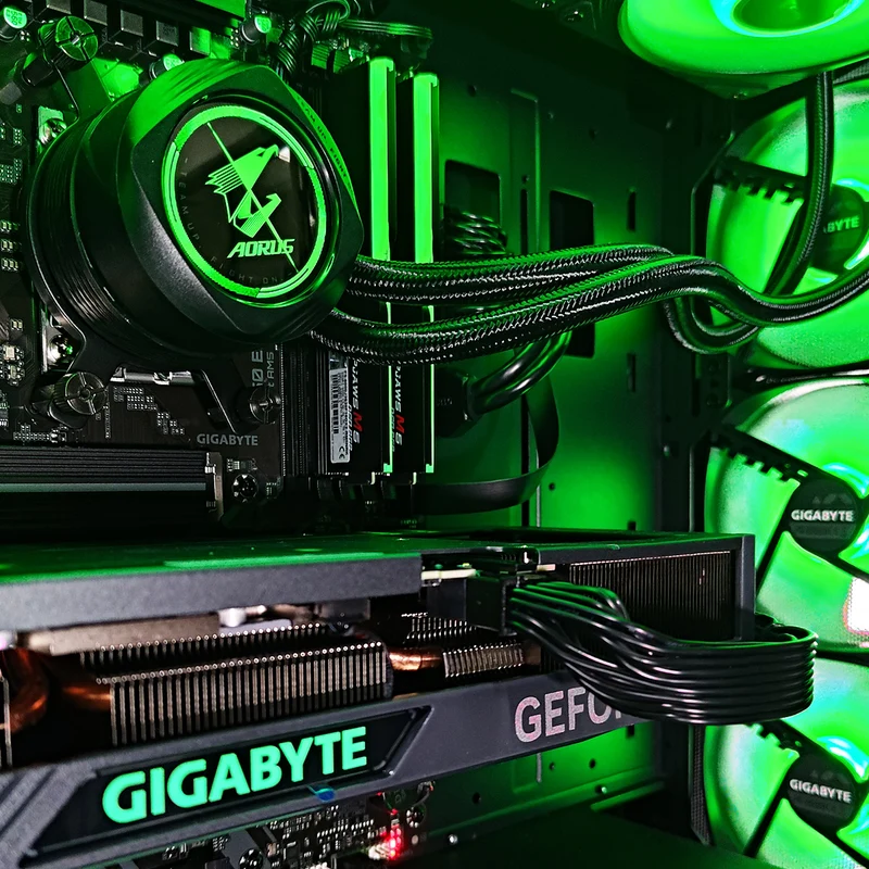 Optima C301G Black Desktop Gaming PC | AMD Ryzen 9 7900 | 32 GB RAM | 1 TB SSD | RTX 4070 OC | Windows 11 Pro