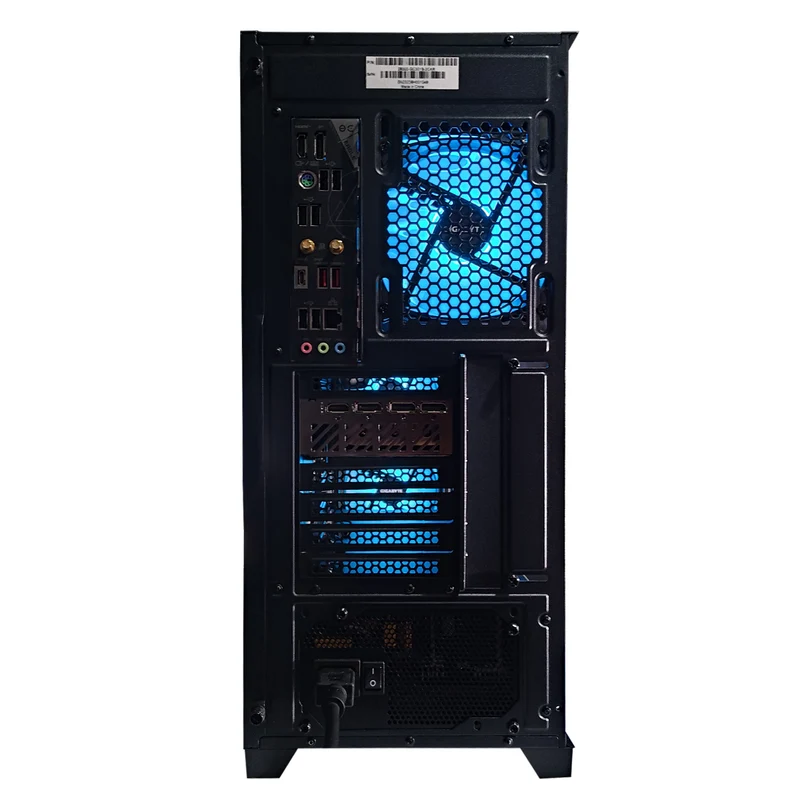 Optima C301G Black Desktop Gaming PC | AMD Ryzen 9 7900 | 32 GB RAM | 1 TB SSD | RTX 4070 OC | Windows 11 Pro
