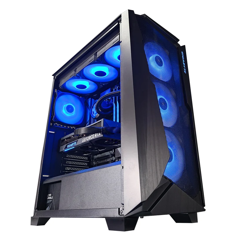 Optima C301G Black Desktop Gaming PC | AMD Ryzen 9 7900 | 32 GB RAM | 1 TB SSD | RTX 4070 OC | Windows 11 Pro