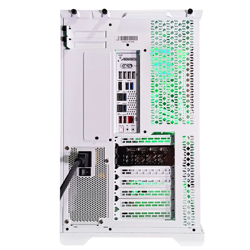 Ultra Magniumgear Neo Qube 2 White Desktop Gaming PC | AMD Ryzen 9 9900X | 64 GB RAM | 2 TB SSD | RTX 4080 Super | Windows 11 Pro