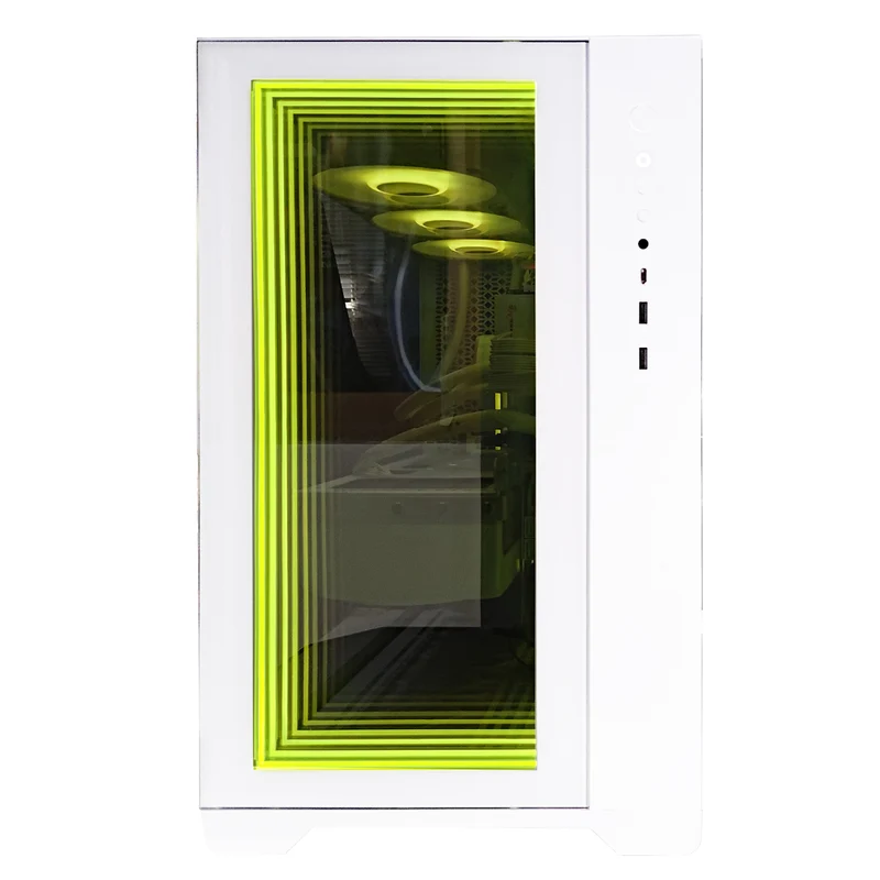 Ultra Magniumgear Neo Qube 2 White Desktop Gaming PC | AMD Ryzen 9 9900X | 64 GB RAM | 2 TB SSD | RTX 4080 Super | Windows 11 Pro
