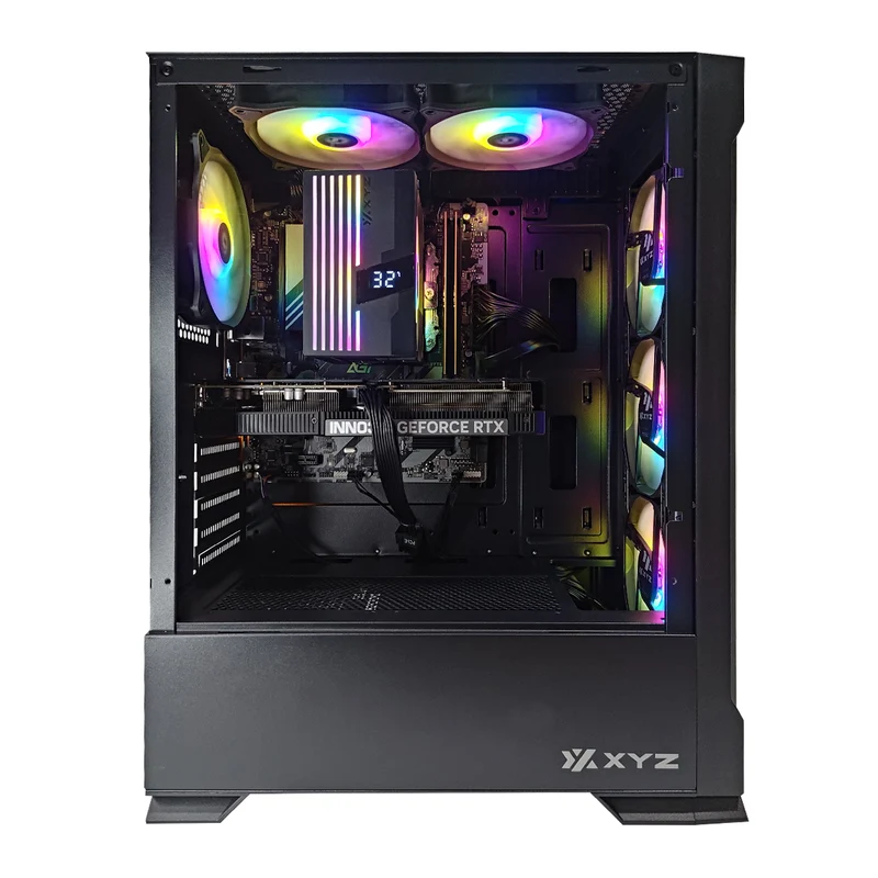 Sigma Airone 300 Black Desktop Gaming PC | Intel Ultra 5 225F | 32GB RAM | 1TB SSD | RTX 5060 TI | Windows 11 Pro