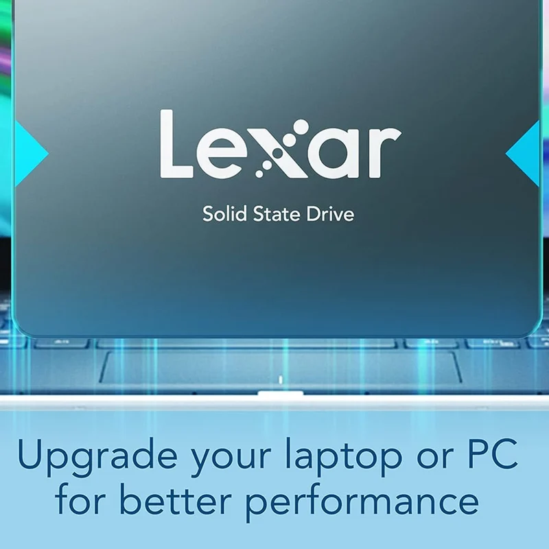Lexar NQ100 2.5 SATA III 6Gb/s 550MB/s Read SSD (256GB, 480GB, 512GB, 1TB, 2TB)
