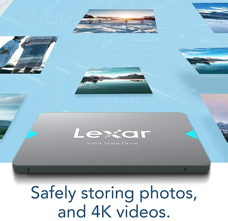 Lexar NQ100 2.5 SATA III 6Gb/s 550MB/s Read SSD (256GB, 480GB, 512GB, 1TB, 2TB)
