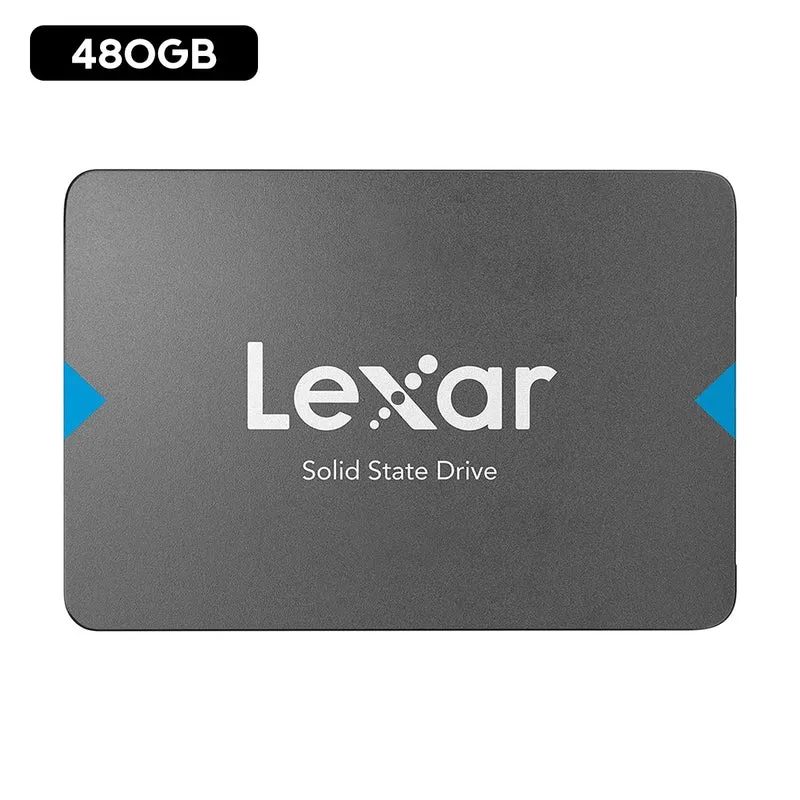 Lexar NQ100 2.5 SATA III 6Gb/s 550MB/s Read SSD (256GB, 480GB, 512GB, 1TB, 2TB)