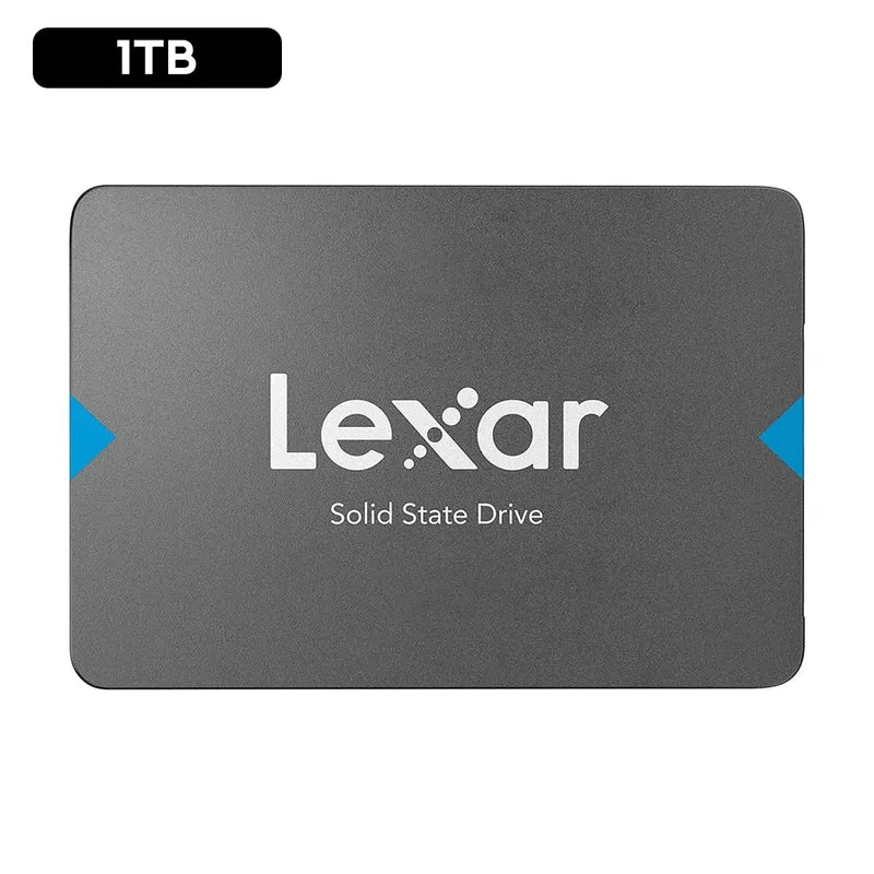 Lexar NQ100 2.5 SATA III 6Gb/s 550MB/s Read SSD (256GB, 480GB, 512GB, 1TB, 2TB)