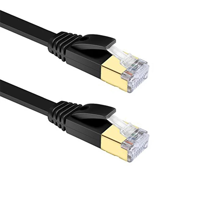 UGreen CAT7 U/FTP Flat Ethernet Cable - 3m (Black) (NW106/11262)