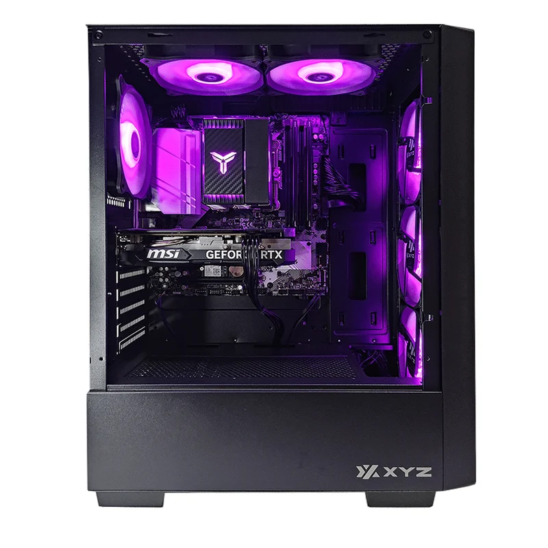 Alpha Airone 100 X Black Desktop Gaming PC | AMD Ryzen 5 5600 | 16GB RAM | 512GB SSD | RTX 4060 | Windows 11 Pro