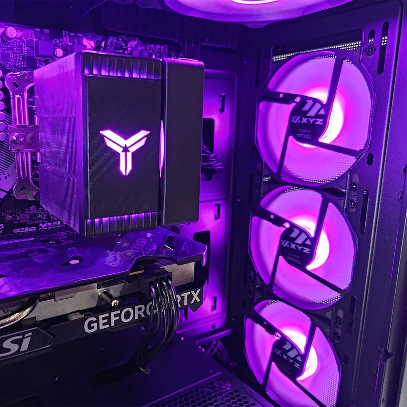 Alpha Airone 100 X Black Desktop Gaming PC | AMD Ryzen 5 5600 | 16GB RAM | 512GB SSD | RTX 4060 | Windows 11 Pro