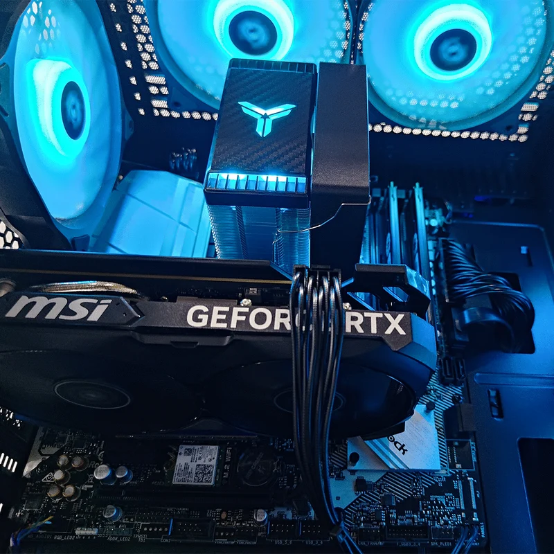 Alpha Airone 100 X Black Desktop Gaming PC | AMD Ryzen 5 5600 | 16GB RAM | 512GB SSD | RTX 4060 | Windows 11 Pro