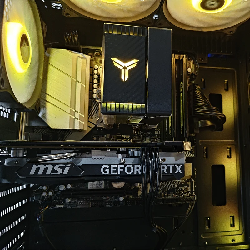 Alpha Airone 100 X Black Desktop Gaming PC | AMD Ryzen 5 5600 | 16GB RAM | 512GB SSD | RTX 4060 | Windows 11 Pro