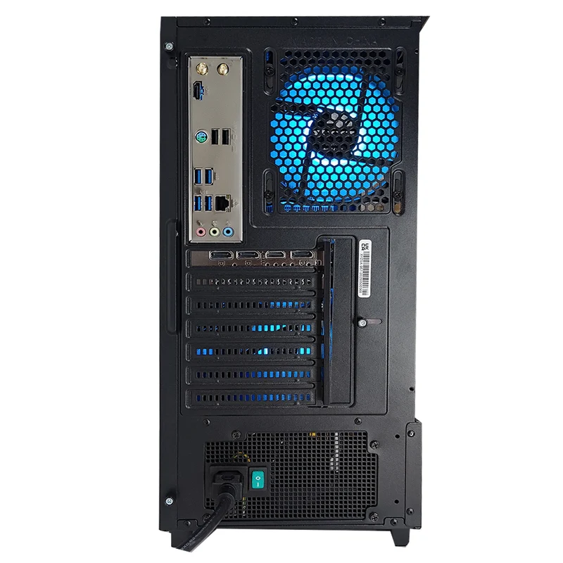 Alpha Airone 100 X Black Desktop Gaming PC | AMD Ryzen 5 5600 | 16GB RAM | 512GB SSD | RTX 4060 | Windows 11 Pro