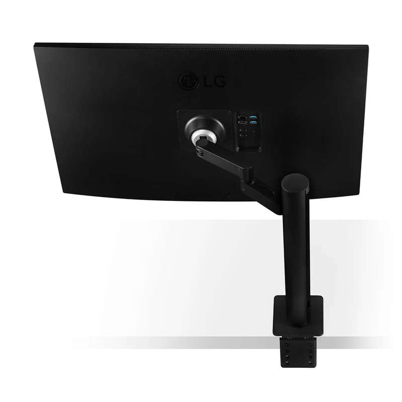 LG 32UN880K-B 31.5" 4K UHD (3840x2160) 60Hz 5ms GTG Ergo IPS USB-C Monitor With C-Clamp, Tilt, Height, Swivel, Pivot Adjustment