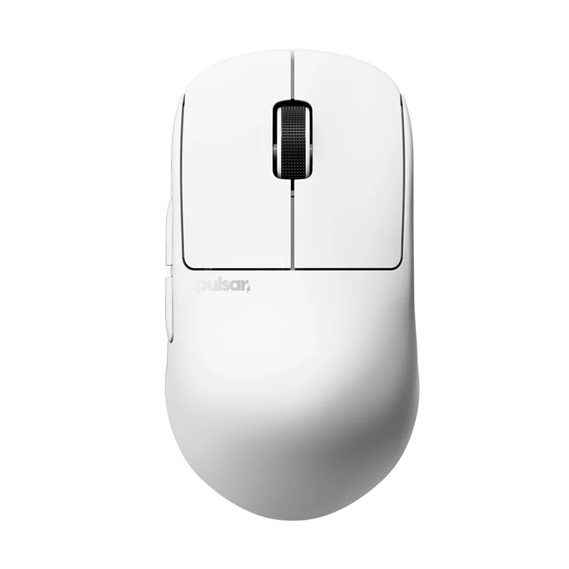 Pulsar X2H CrazyLight 8K Polling Rate eSports Gaming Mouse Size 1 (Jet Black, Uyuni White)