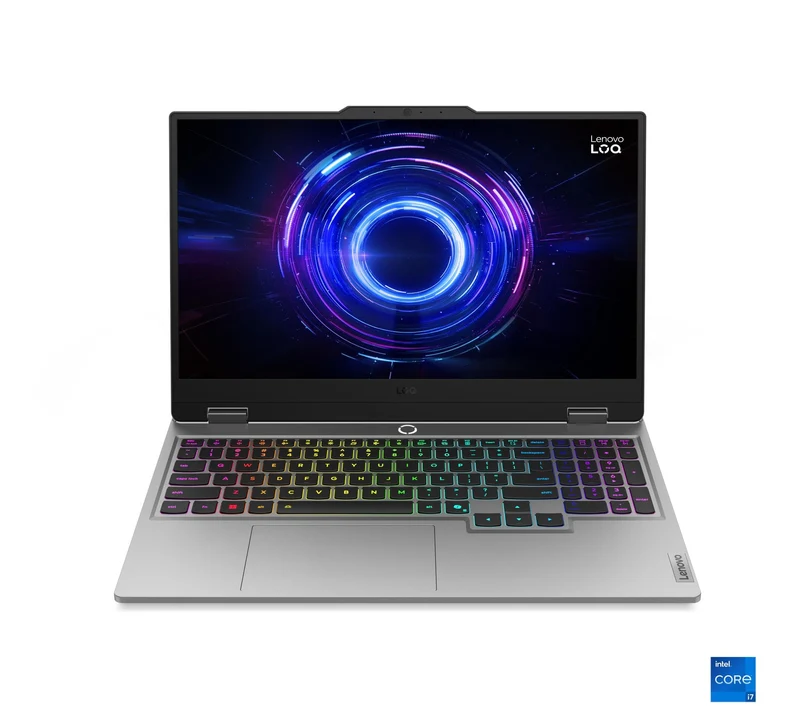 Lenovo LOQ 15IRX10 83JE00GBPH Gaming Laptop (Luna Grey) | 15.6" FHD (1920x1080) IPS 144Hz | Core i5-13450HX | 12GB RAM | 512GB SSD | RTX 5050 | Win 11 Home | MS Office Home 2024 + Lenovo Modern Gaming Backpack + A4Tech FK13M Fstyler Sleek Numeric Keypad