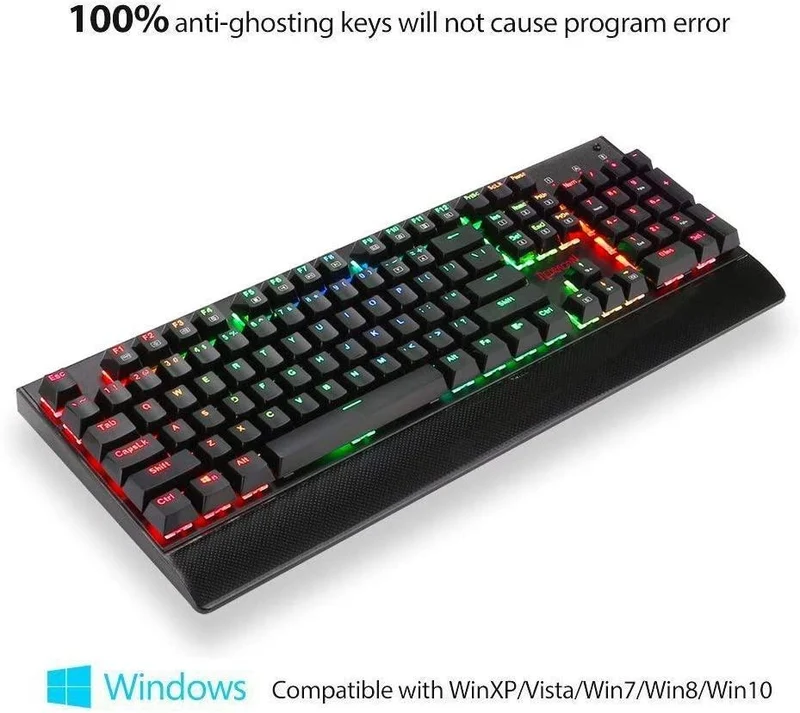 REDRAGON KALA RGB MECHANICAL GAMING KEYBOARD BLUE SWITCH (K557)