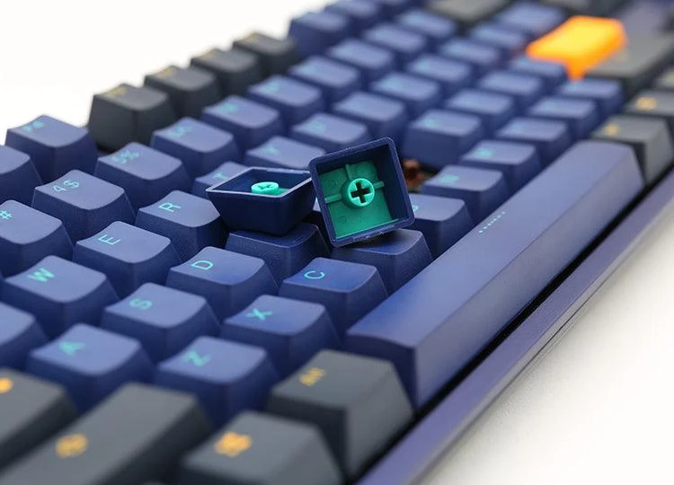 Ducky One 2 Horizon Double Shot PBT Mechanical Keyboard Cherry MX Red (DKON1808-RUSPDZBBH)