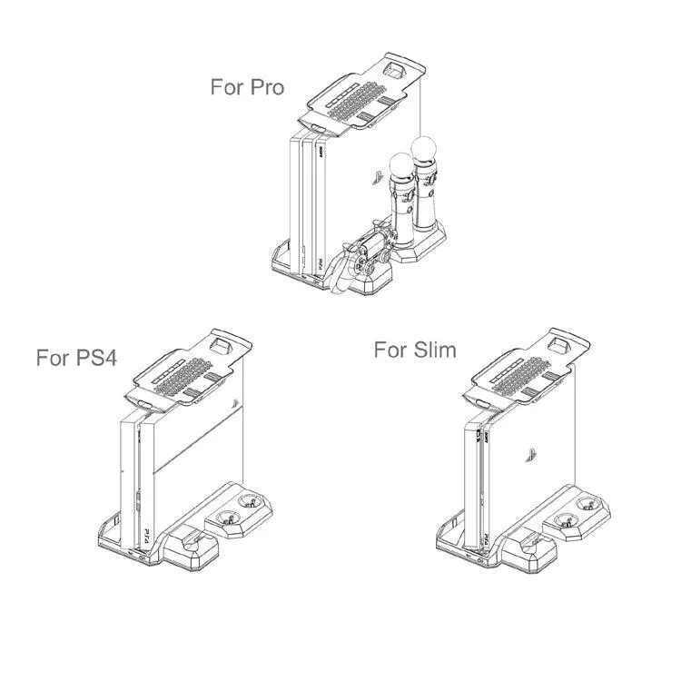 Dobe PS4/VR Multi-Function Host the Base TP4-888