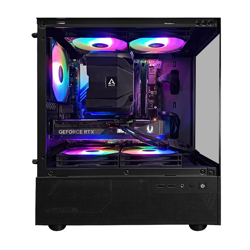 Aurora CX200M Black Desktop Gaming PC | Intel i5 14600KF | 32GB RAM | 1TB SSD | RTX 5070 OC | Windows 11 Pro