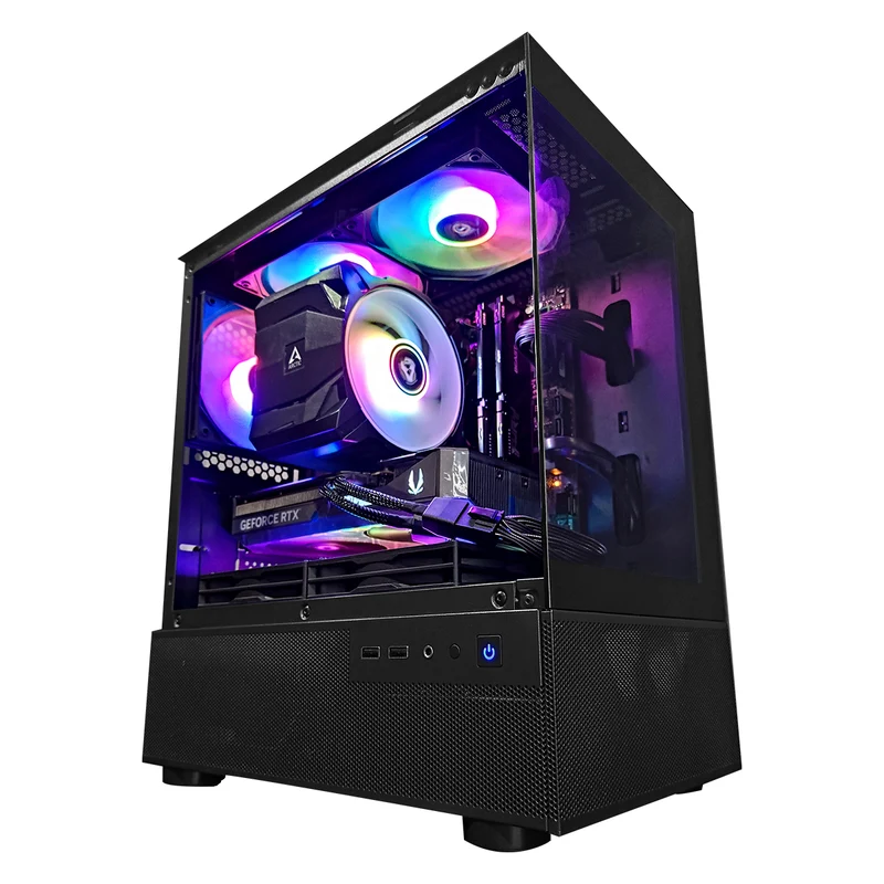 Aurora CX200M Black Desktop Gaming PC | Intel i5 14600KF | 32GB RAM | 1TB SSD | RTX 5070 OC | Windows 11 Pro