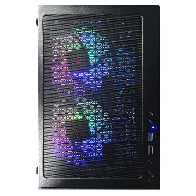Alpha Reyna Black Desktop Gaming PC | Intel i5 12400F | 16GB RAM | 512GB SSD | RTX 4060 OC | Windows 11 Pro