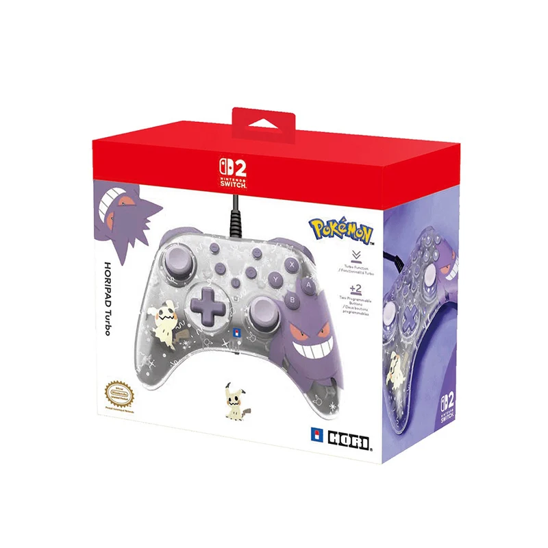 Horipad Turbo for Nintendo Switch 2 / PC (Ghost Party) (NSX-090A)