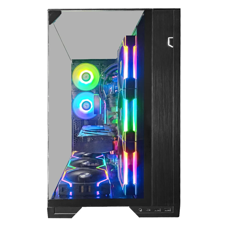 Ultra O11 Vision Black Desktop Gaming PC | AMD Ryzen 7 9800X3D | 64GB RAM | 2TB SSD | RTX 5080 OC | Windows 11 Pro