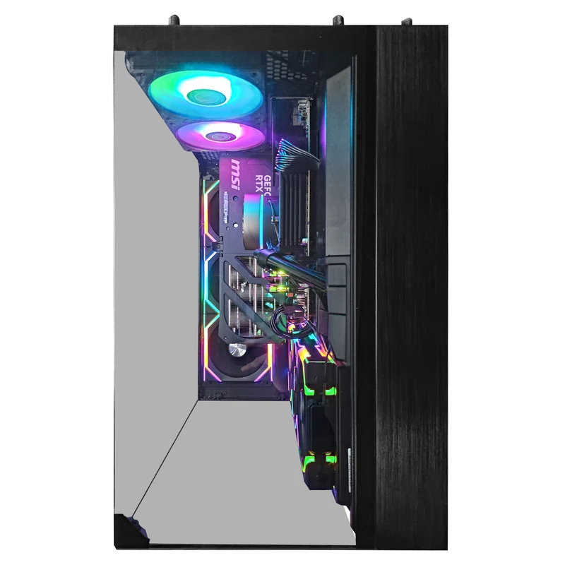 Ultra O11 Vision Black Desktop Gaming PC | AMD Ryzen 7 9800X3D | 64GB RAM | 2TB SSD | RTX 5080 OC | Windows 11 Pro
