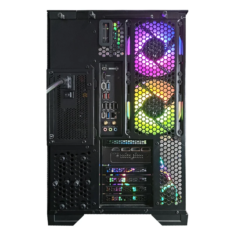 Ultra O11 Vision Black Desktop Gaming PC | AMD Ryzen 7 9800X3D | 64GB RAM | 2TB SSD | RTX 5080 OC | Windows 11 Pro