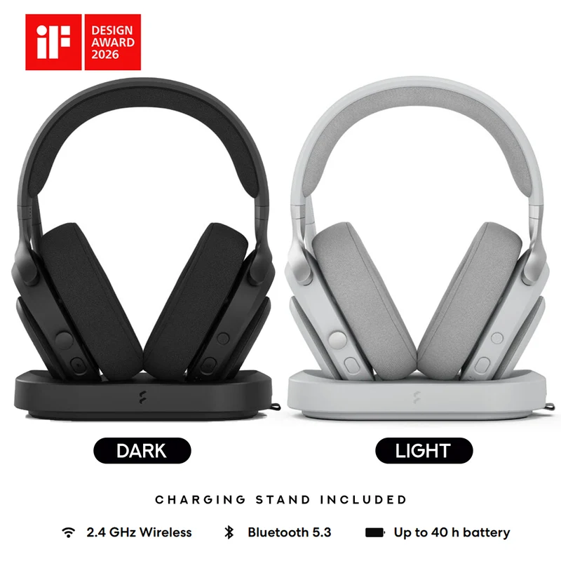 Fractal Design Scape Wireless Gaming Headset (Dark, Light)