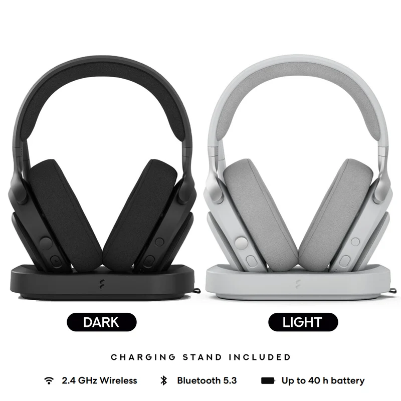 Fractal Design Scape Wireless Gaming Headset (Dark, Light)