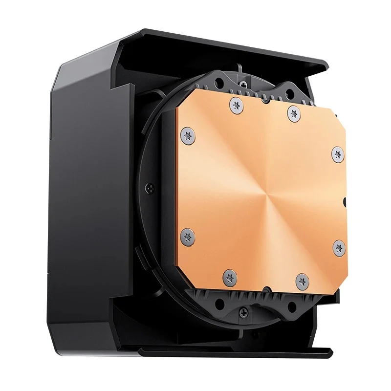 Jonsbo TF3-360SC 360MM AIO Liquid CPU Cooler w/ 3 x 3.38" Fan LCD Displays & 3.5" Pump Block LCD Display (Black, White)