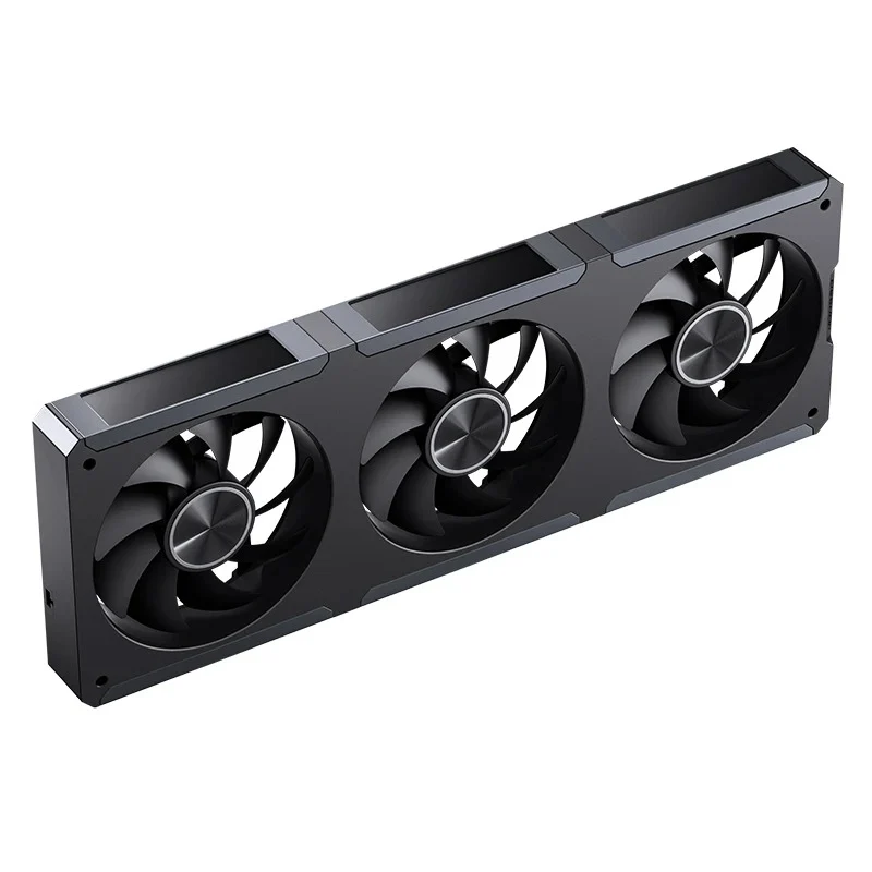 Jonsbo TF3-360SC 360MM AIO Liquid CPU Cooler w/ 3 x 3.38" Fan LCD Displays & 3.5" Pump Block LCD Display (Black, White)