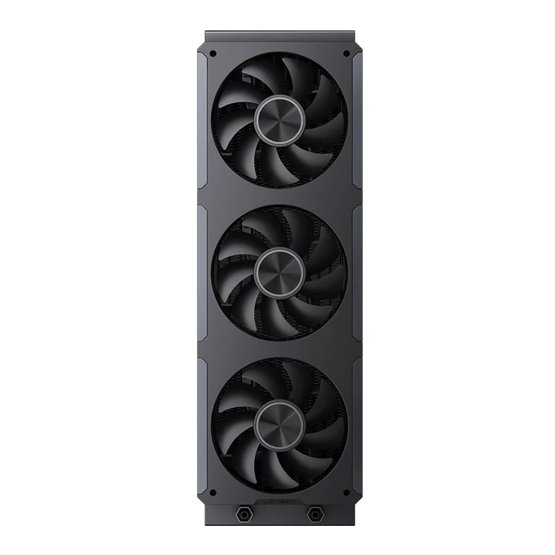 Jonsbo TF3-360SC 360MM AIO Liquid CPU Cooler w/ 3 x 3.38" Fan LCD Displays & 3.5" Pump Block LCD Display (Black, White)