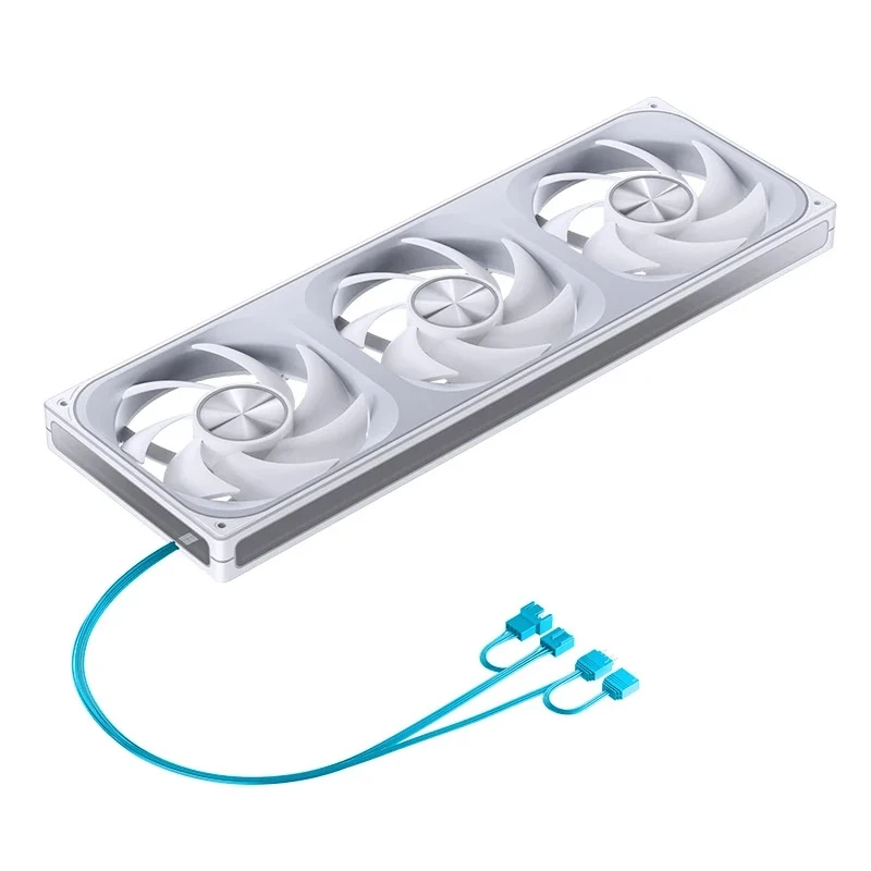 Jonsbo ZA-420WR 420mm ARGB Infinity Mirror Series Fan (White)