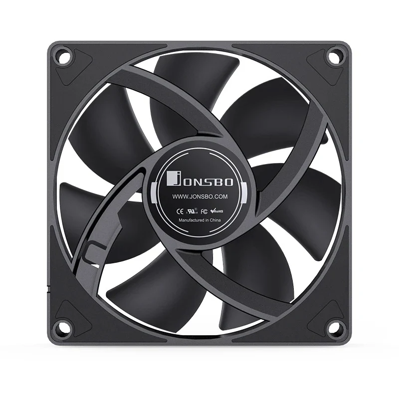 Jonsbo CR-1400 EVO Silent Series 90MM Single-Tower CPU Cooler (Black)