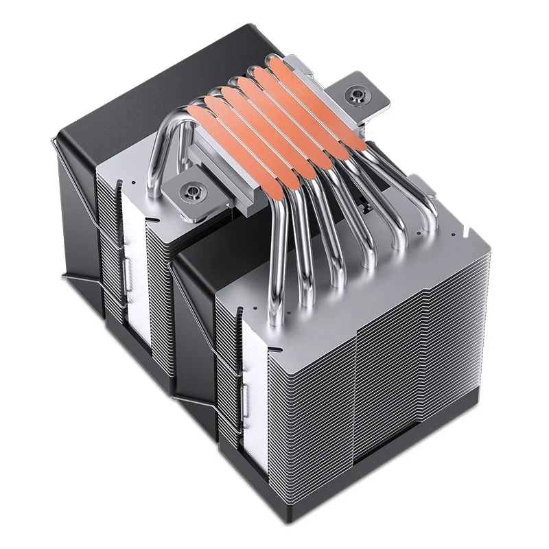 Jonsbo CR-1400 DV2 ARGB Silent Series 90MM Dual-Fan / Dual-Tower CPU Cooler (Black)
