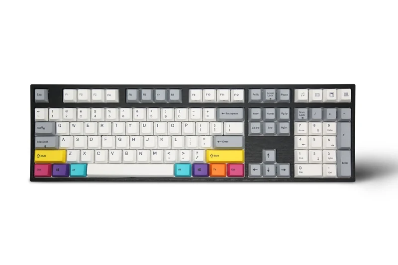 Varmilo VEM108 CMYK Mechanical Keyboard (Varmilo EC ROSE V2) (A36A024B0A3A01A007)
