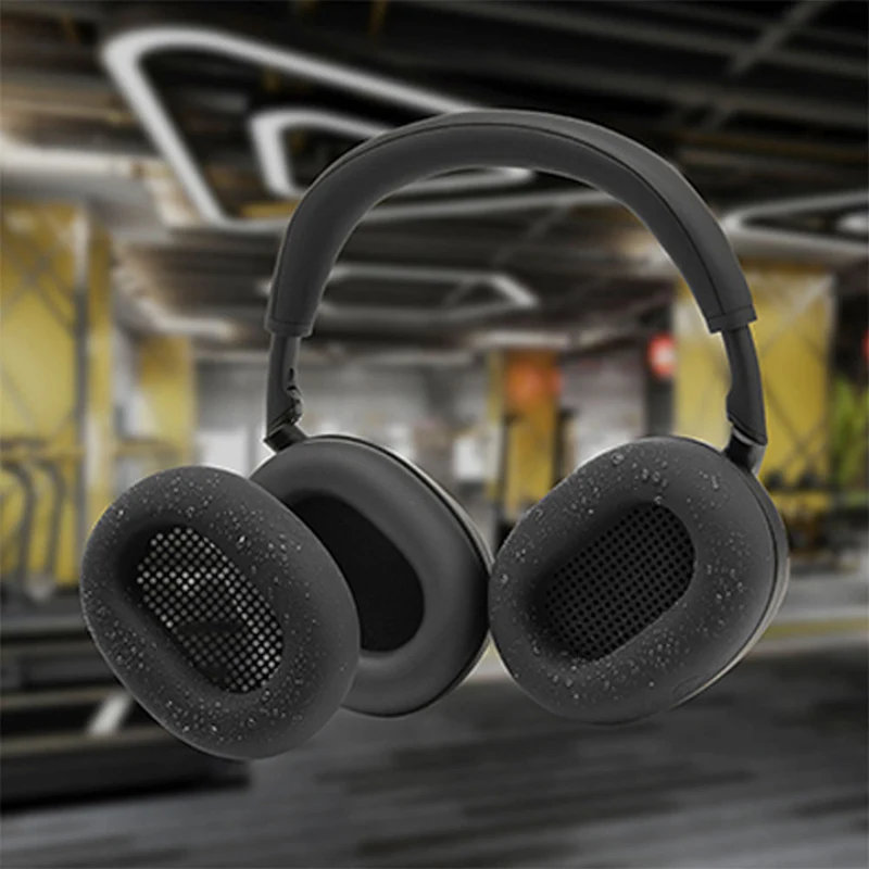 Wicked Cushions Sony WH-1000XM6 Earpad Sweat Covers - WC SweatZ XM6 (90s Black, Black Camo, Black, Midnight Blue, Platinum Silver)
