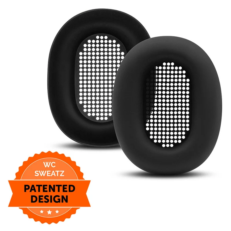 Wicked Cushions Sony WH-1000XM6 Earpad Sweat Covers - WC SweatZ XM6 (90s Black, Black Camo, Black, Midnight Blue, Platinum Silver)